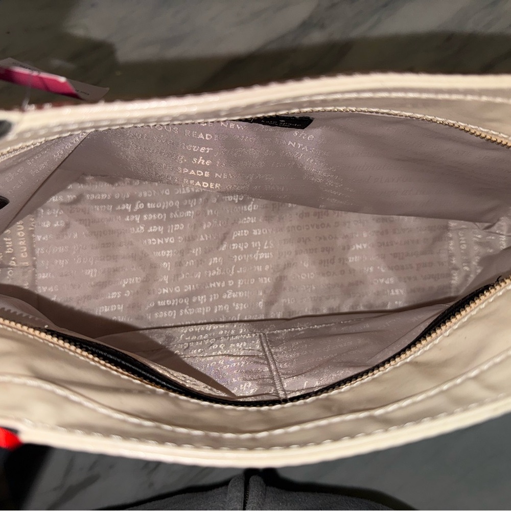 Kate Spade Cream and Black Minnie Mouse Tote NWT - Picture 5 of 5